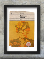 Carica l'immagine nel visualizzatore di Gallery, Common People - Pulp Book Jacket Print.: A4 unframed by The Northern Line
