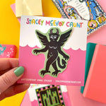 Load image into Gallery viewer, Green Devil Sticker
