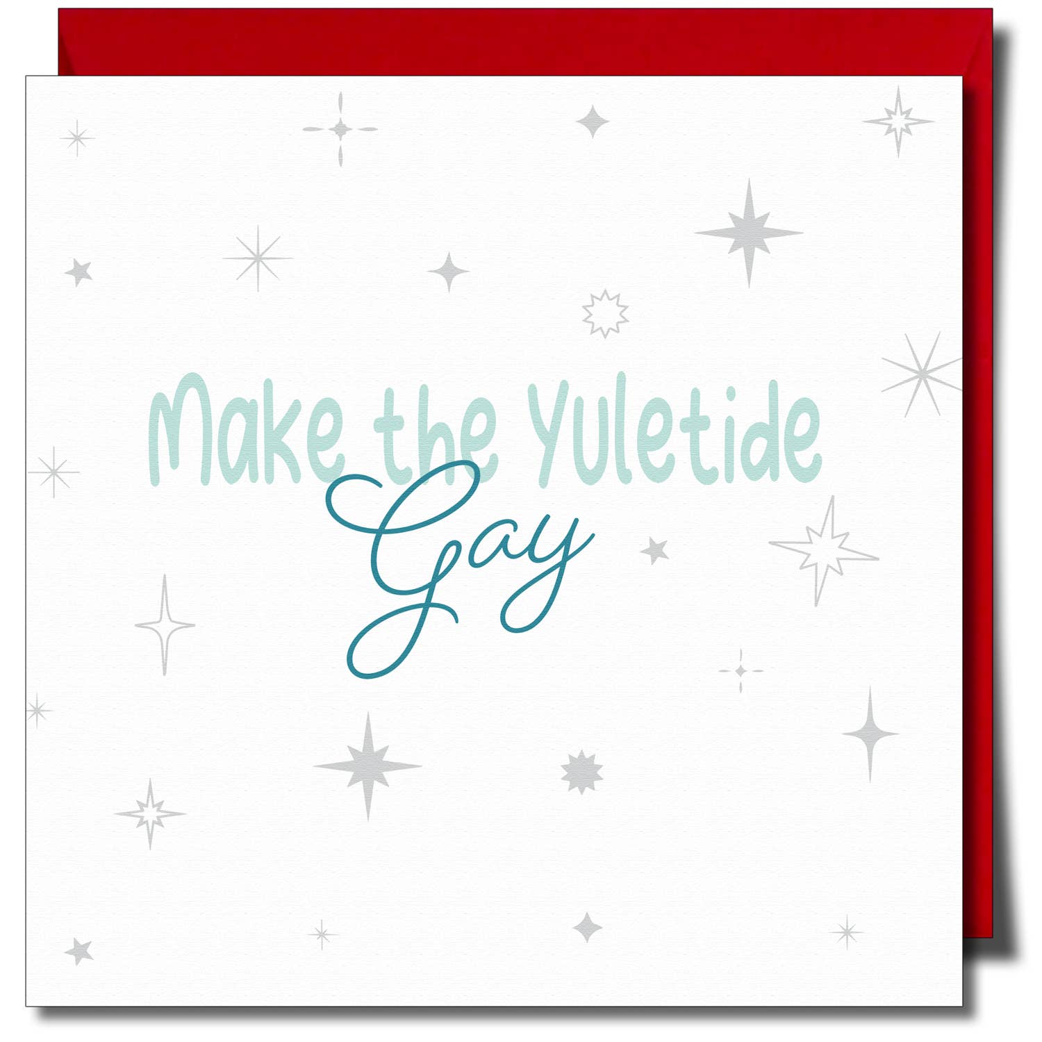 Make The Yuletide Gay Christmas Card