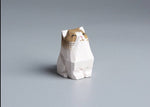 画像をギャラリービューアに読み込む, Gohobi handcrafted wooden British Shorthair cat keyring
