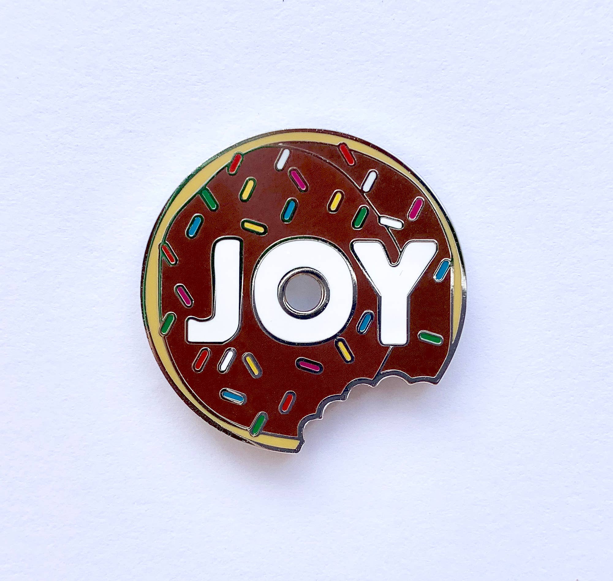 JOY Doughnut Enamel Pin