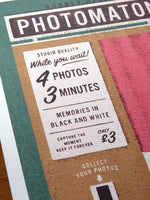 Carica l'immagine nel visualizzatore di Gallery, Photomaton Couple Art Print Poster: A4
