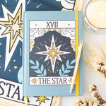Load image into Gallery viewer, The Star Vintage Tarot Card A5 Notebook
