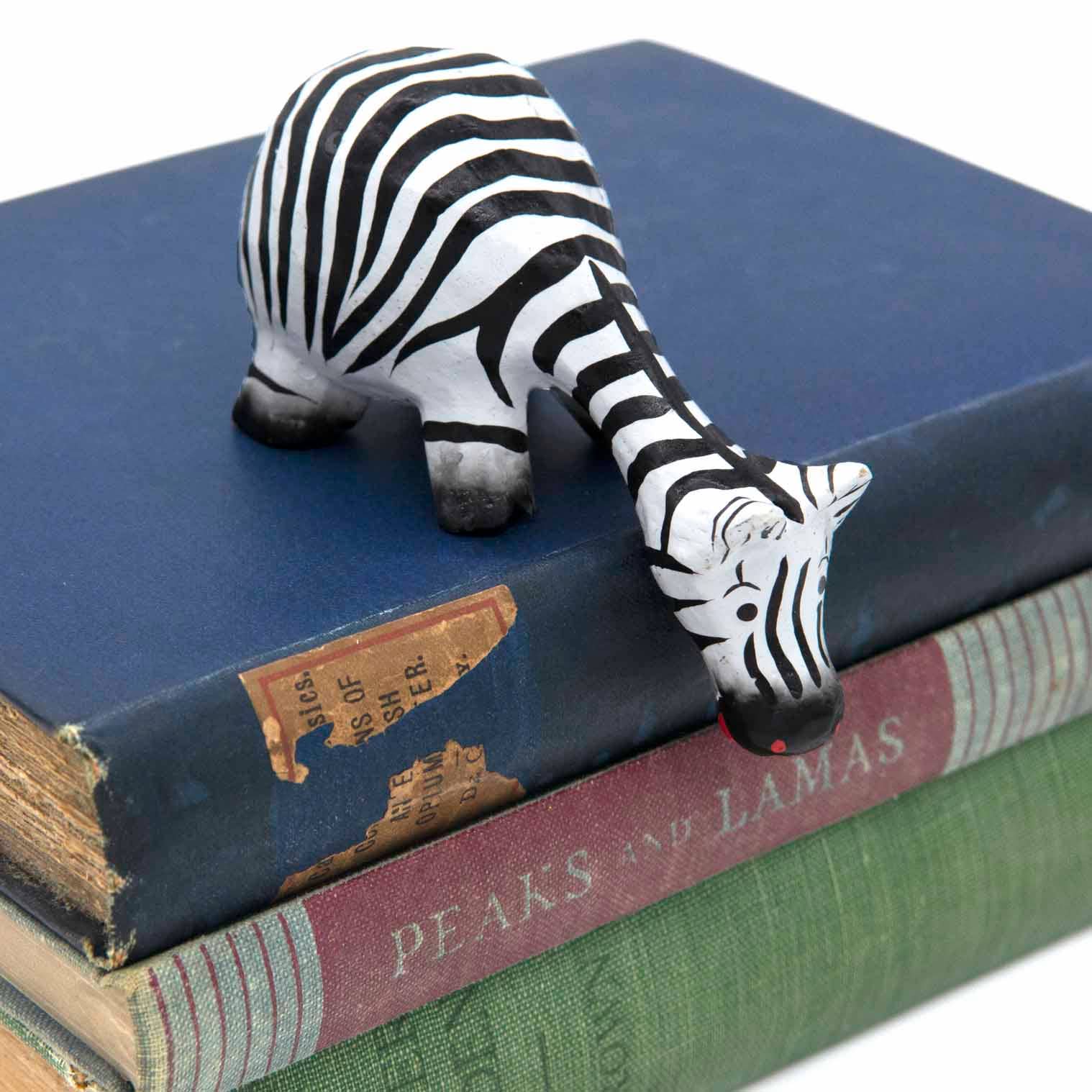 Cartoon Shelf Zebra
