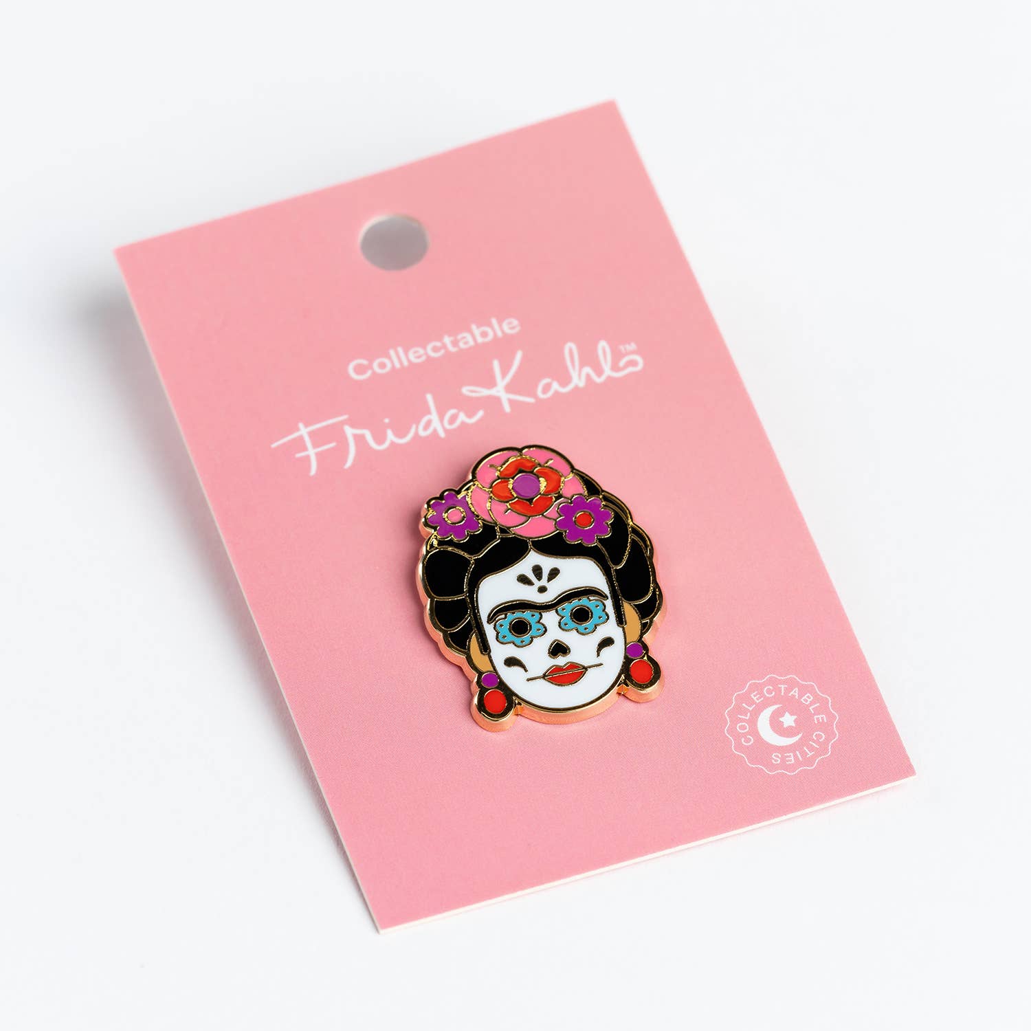 Frida Día de Muertos Pin - Artist Pin