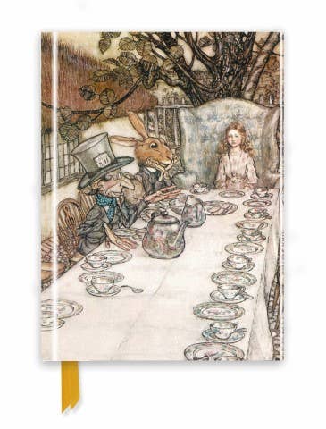 Alice In Wonderland Tea Party (Foiled Notebook/Journal)