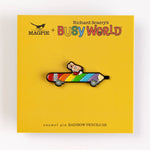 画像をギャラリービューアに読み込む, Magpie x Richard Scarry Rainbow Pencilcar Enamel Pin
