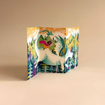 Laden Sie das Bild in den Galerie-Viewer, Can You Keep a Secret? concertina 3D kids greetings card by Melissa Castrillón
