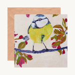 Carica l'immagine nel visualizzatore di Gallery, Blue Tit Blossoms Greetings Card
