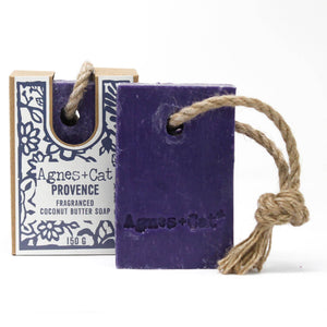 Provence soap on a rope