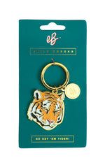 Load image into Gallery viewer, Emily Brooks Tiger Keyring
