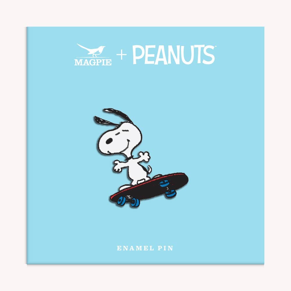 Peanuts Lifestyle Pin - Skateboard