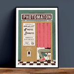 Carica l'immagine nel visualizzatore di Gallery, Photomaton Couple Art Print Poster: A4
