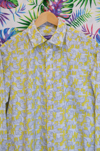 Temple Elephant Cotton Shirt