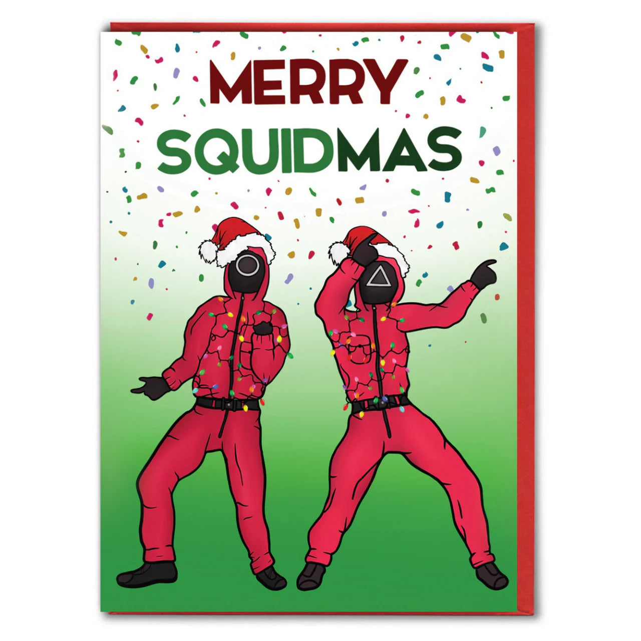 Merry Squidmas Christmas card