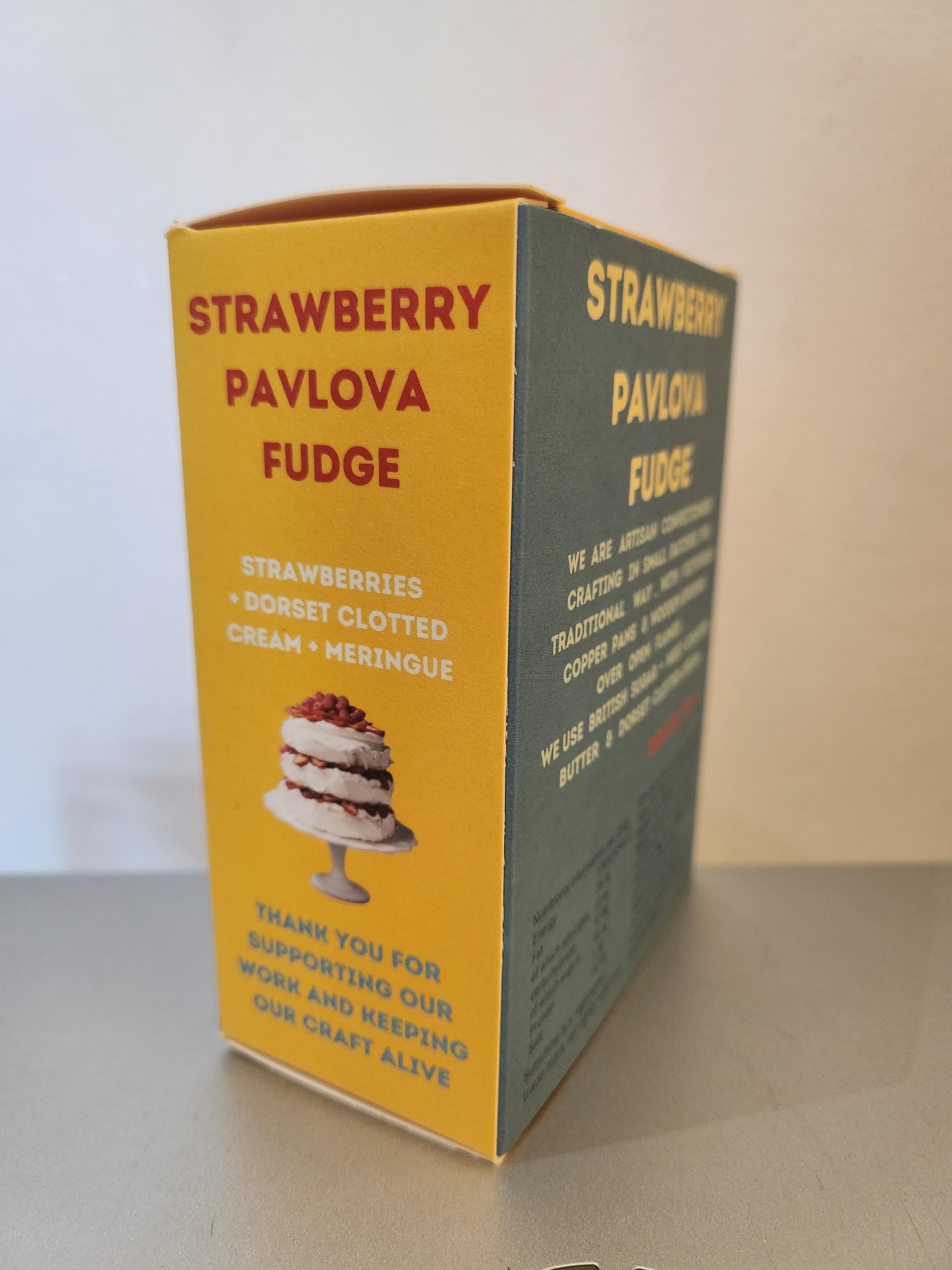 Strawberry Pavlova Flavor - Fire Roasted Artisan Fudge