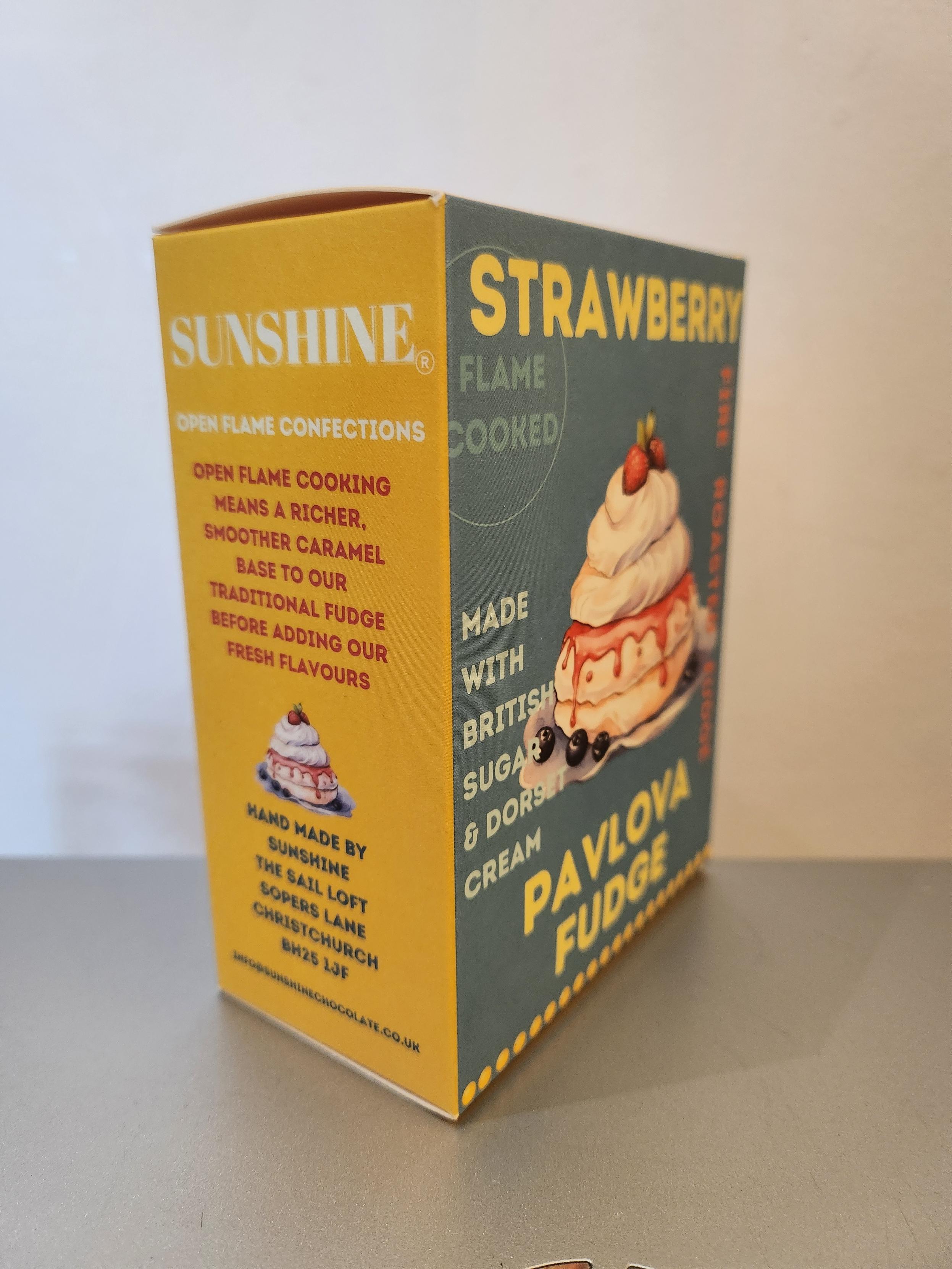 Strawberry Pavlova Flavor - Fire Roasted Artisan Fudge