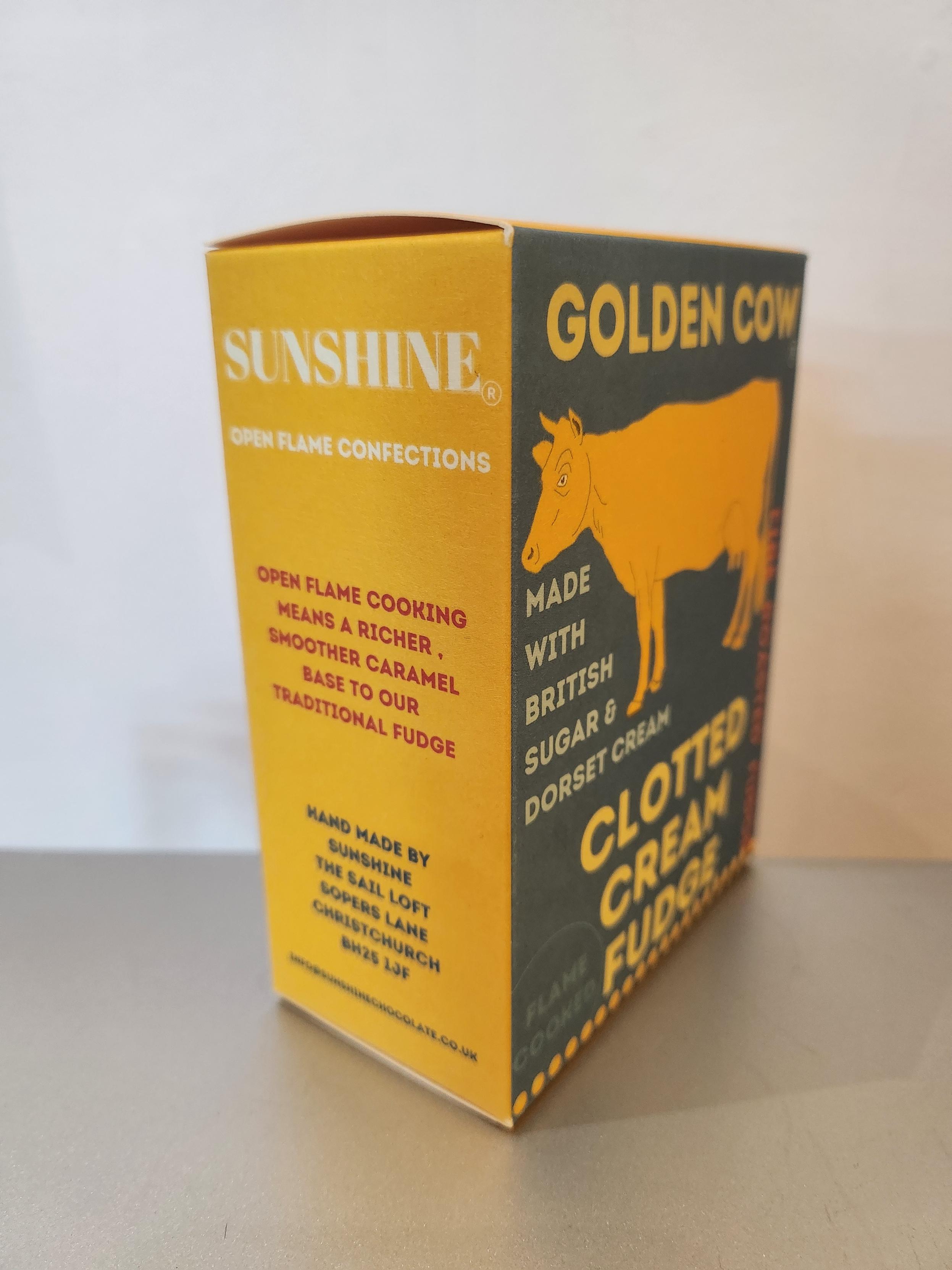 Golden Cow - Fire Roasted Artisan Clotted Cream Fudge