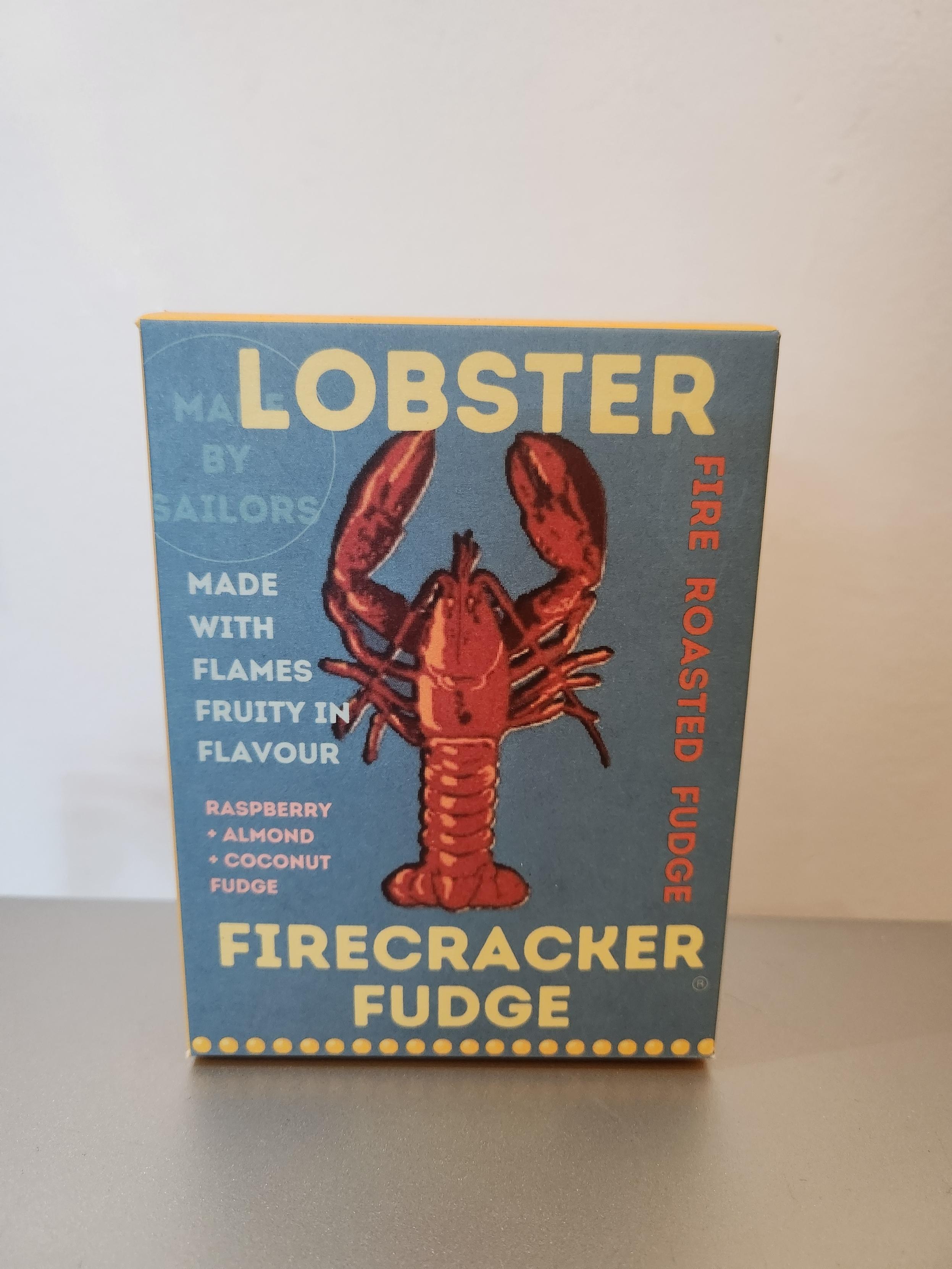 Lobster Firecracker Fudge - Fire Roasted Fruity and Nutty Artisan Fudge