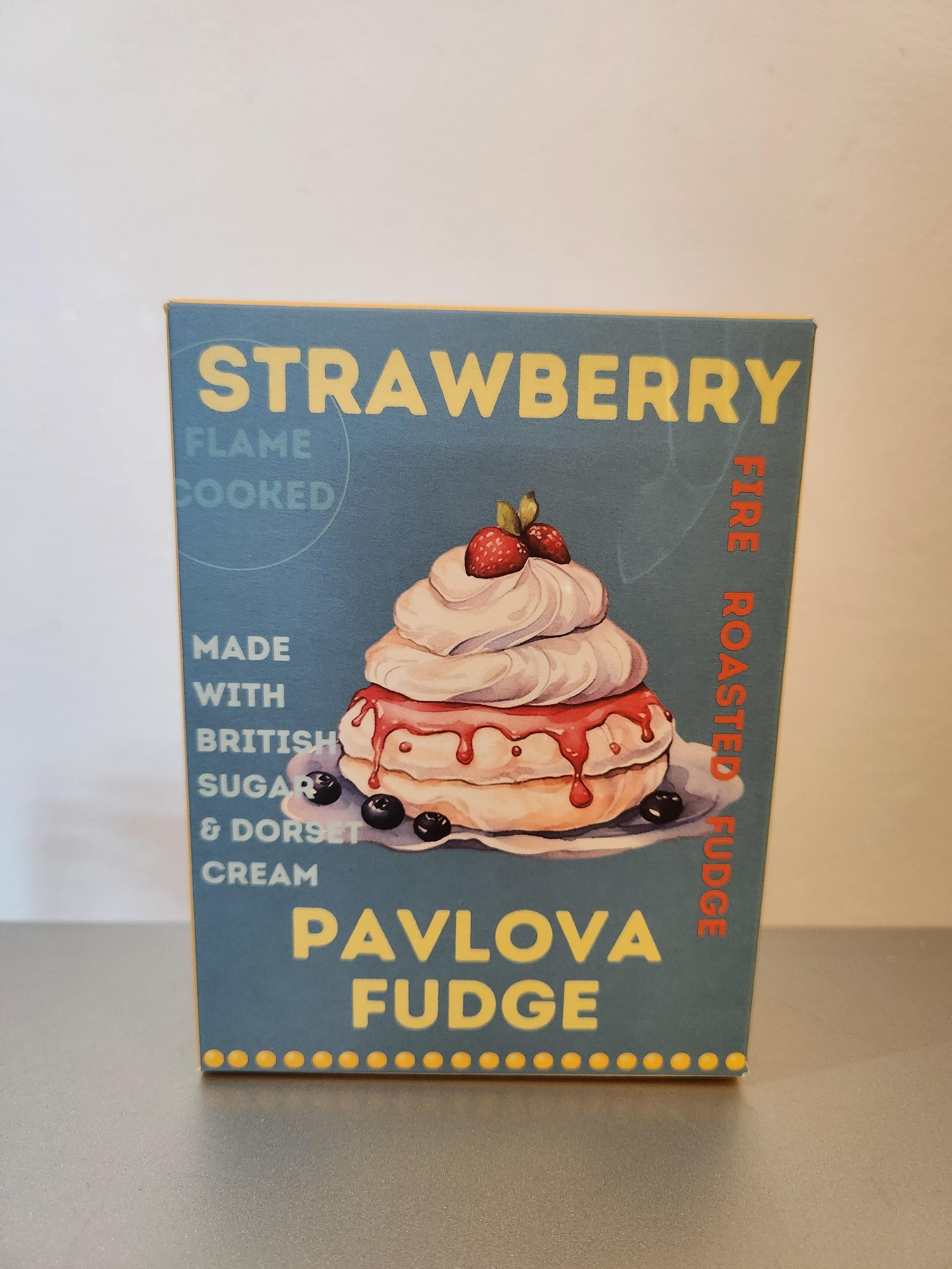 Strawberry Pavlova Flavor - Fire Roasted Artisan Fudge