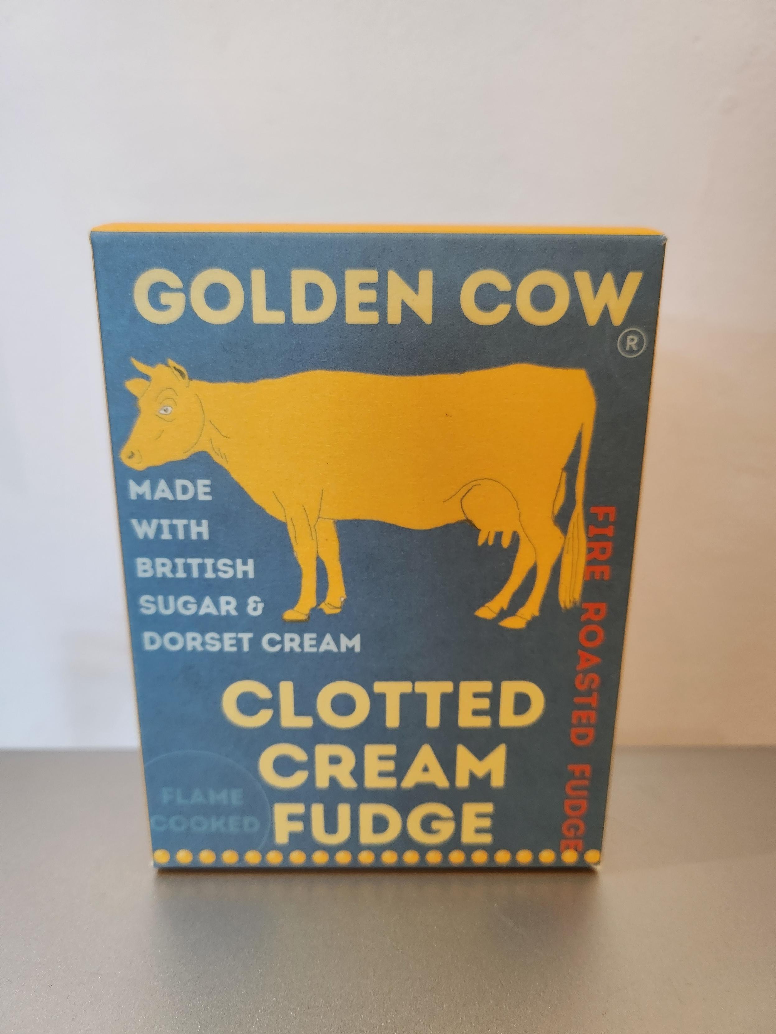 Golden Cow - Fire Roasted Artisan Clotted Cream Fudge
