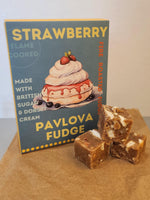 Load image into Gallery viewer, Strawberry Pavlova Flavor - Fire Roasted Artisan Fudge
