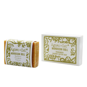 Moroccan Roll 140g Coconut Butter Soap by Agnes + Cat