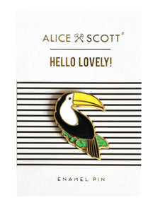 Alice Scott Badge Toucan