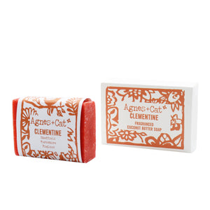 Clementine soap by Agnes + Cat