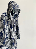 Laden Sie das Bild in den Galerie-Viewer, Snow Dust Camouflage Hoody wool Coat
