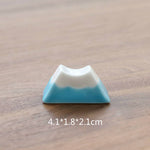 Carica l&#39;immagine nel visualizzatore di Gallery, Gohobi Ceramic Mountain Fuji Chopstick Rest - Blue
