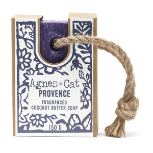 Provence soap on a rope