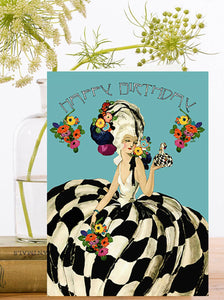 The Palace Ball Birthday Card from Madame Treacle