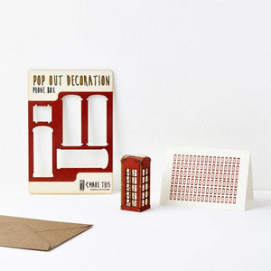 Pop Out Phone Box Greeting Card