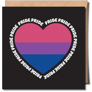 Bisexual Pride Card