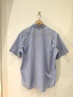 Laden Sie das Bild in den Galerie-Viewer, Pineapple Blue Stripe Cotton Shirt
