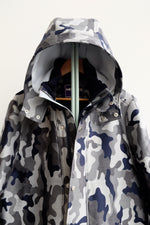 Load image into Gallery viewer, Snow Dust Camouflage Hoody wool Coat

