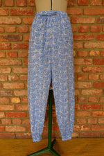Load image into Gallery viewer, Blue Elephant Cotton Joggers

