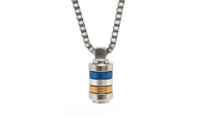 Leeds necklace by Bailey of Sheffield based on Leeds United colours