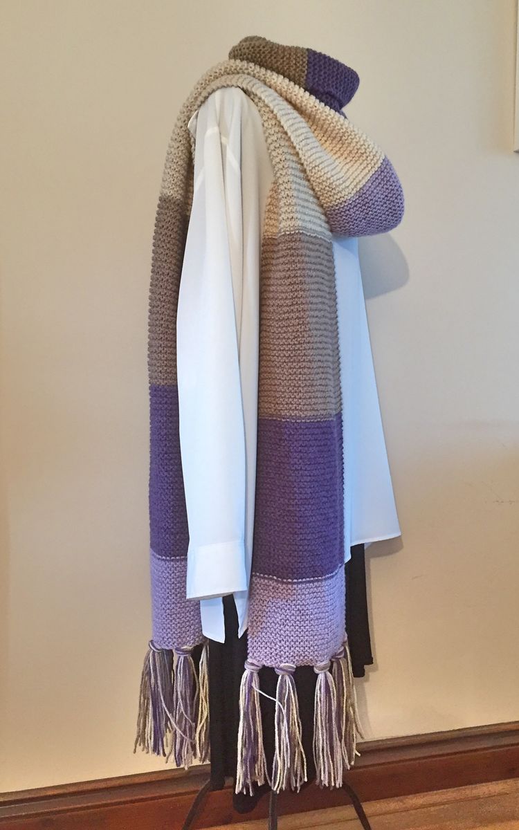 THE HIGHLAND DOCTOR WHO STYLE SCARF