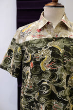 Carica l&#39;immagine nel visualizzatore di Gallery, MUGI Dragon Japanese Cotton Shirt

