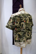 Load image into Gallery viewer, MUGI Dragon Japanese Cotton Shirt
