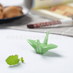 画像をギャラリービューアに読み込む, Paper Cranes Chopstick Rest: Mint green
