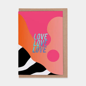 Love Love Love design by Lois O'Hara