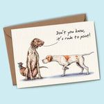 Carica l&#39;immagine nel visualizzatore di Gallery, Rude To Point Card by Bewilderbeest
