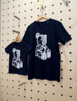 Carica l&#39;immagine nel visualizzatore di Gallery, Teddy Love and Peace organic cotton t-shirt
