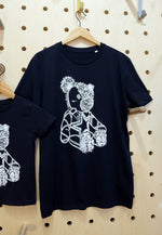 Carica l&#39;immagine nel visualizzatore di Gallery, Teddy Love and Peace organic cotton t-shirt
